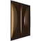 Ekena Millwork 19 5/8in. W x 19 5/8in. H Saturn EnduraWall Decorative 3D Wall Panel Covers 2.67 Sq. Ft. WP20X20SACAB - alternate 3